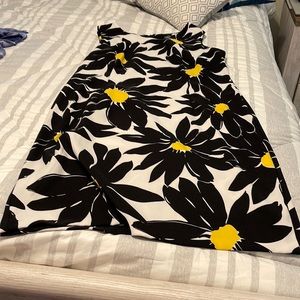 Sleeveless floral dress